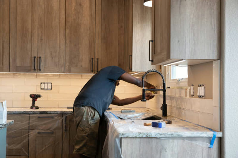 Kitchen tap and sink fittings